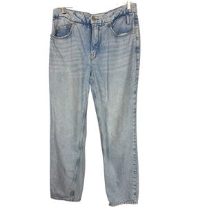 Good American x Zara 90’s Relaxed Denim Jeans Size 10/42